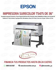 Impresora inalámbrica Epson SureColor T5475SR